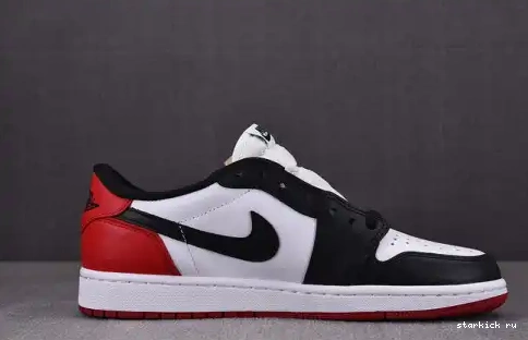 Low 553560-116 553560-116 (GS) Jordan 1 Toe Black 0702